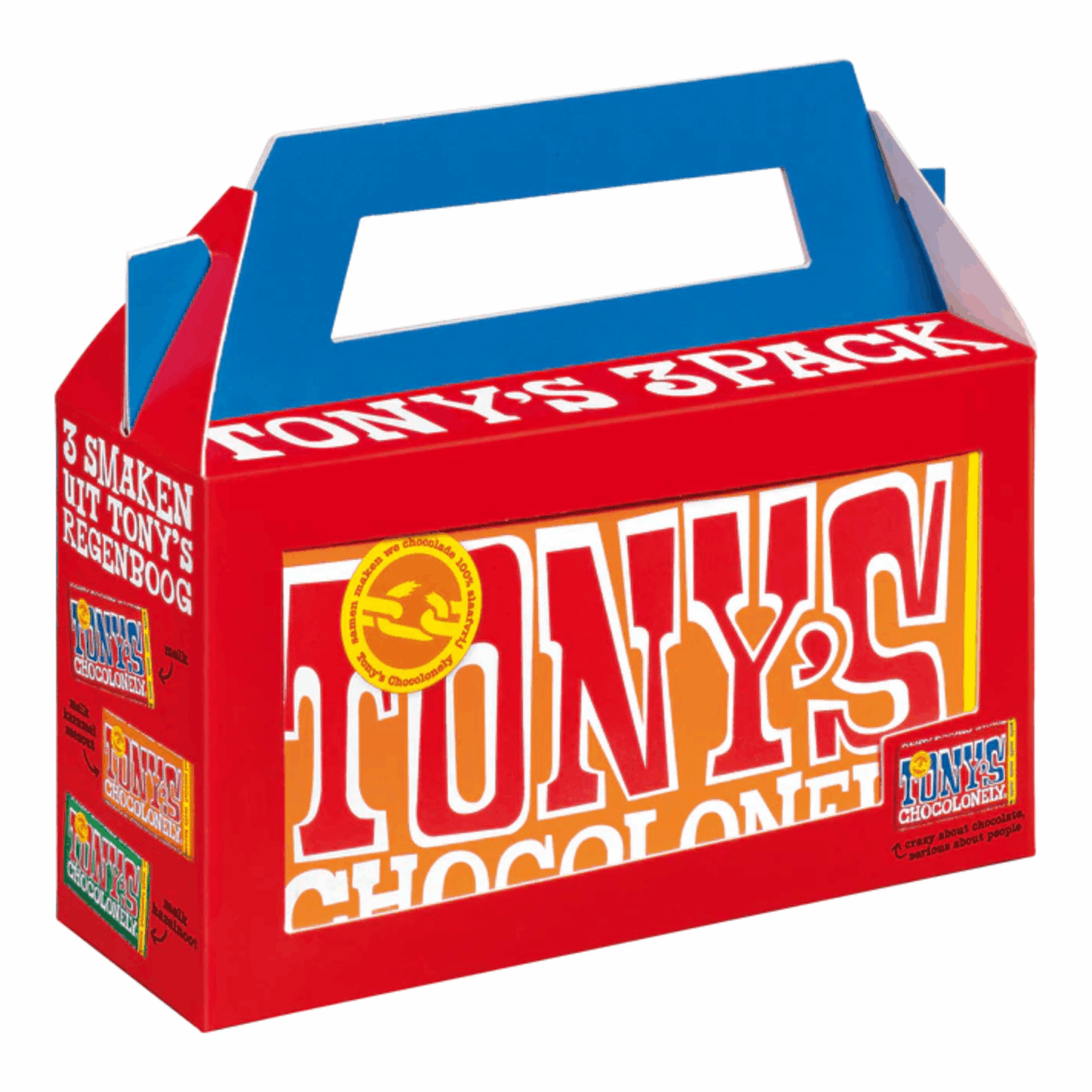 Tony's Chocolonely Rainbow Pack Classique (8x 3-pack)