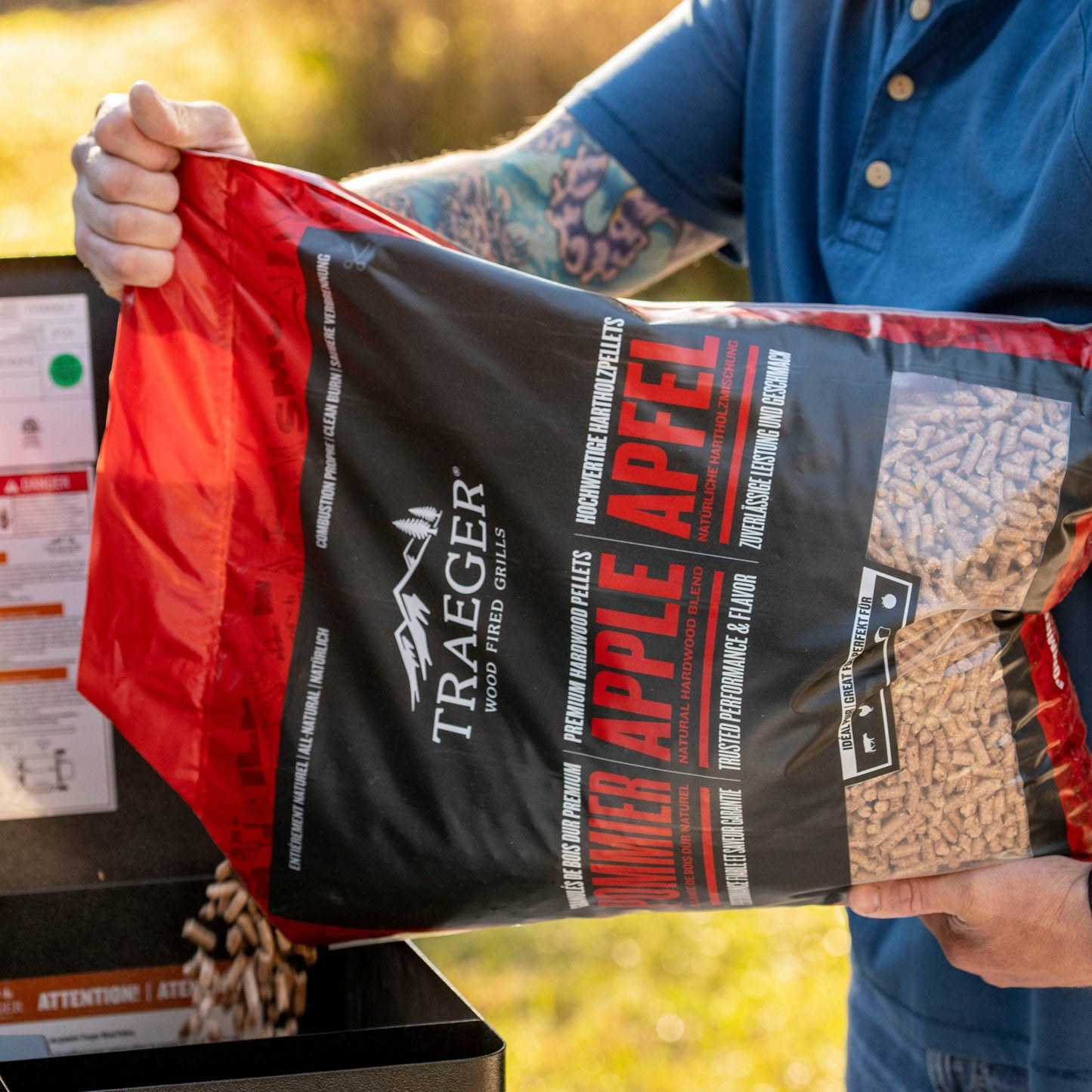 Traeger Pellets de pomme de bois dur