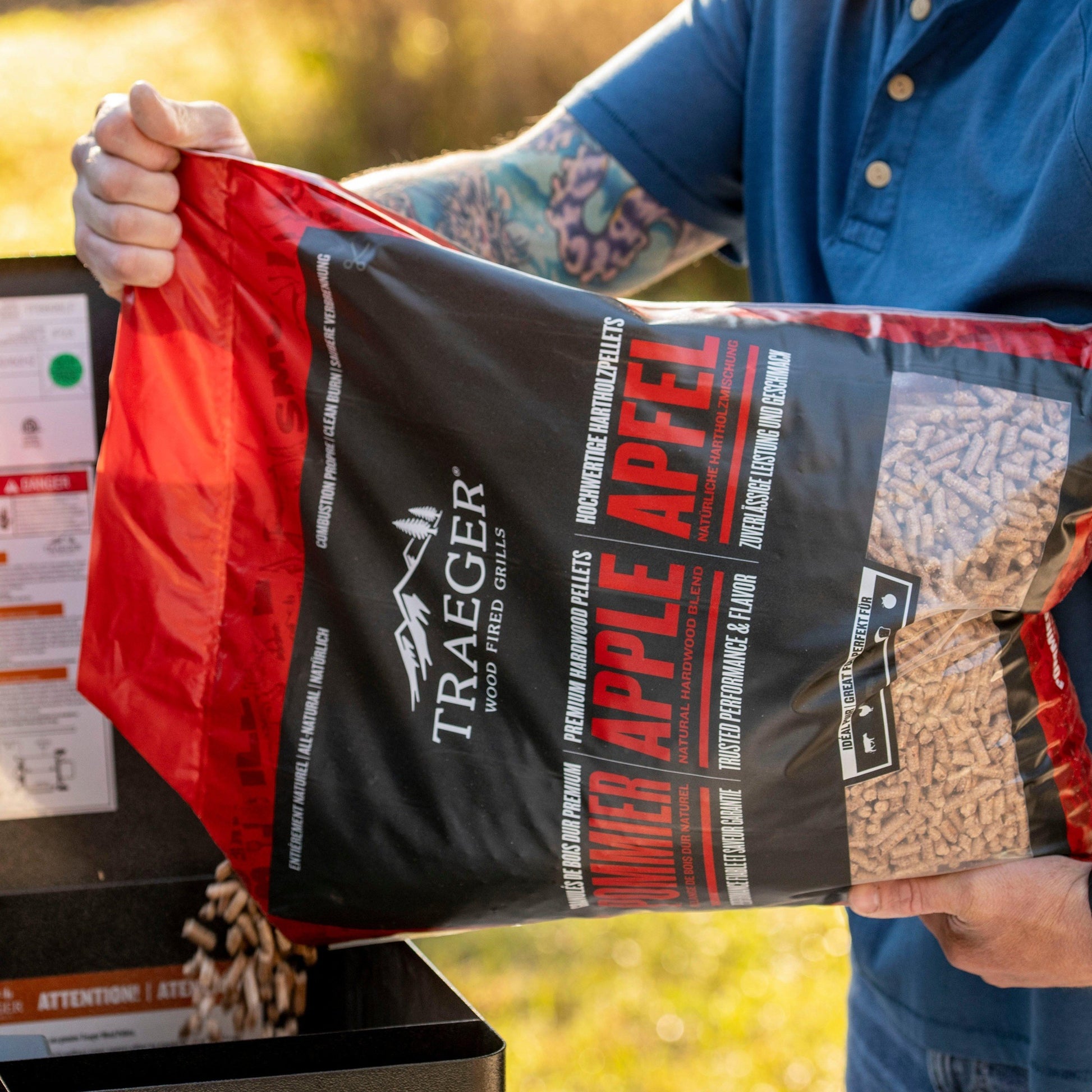 Traeger Pellets de pomme de bois dur