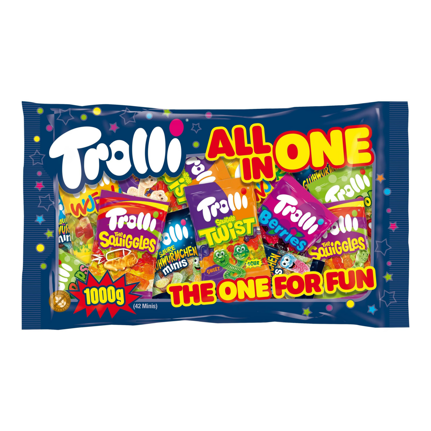 Trolli tout en un (1kg)