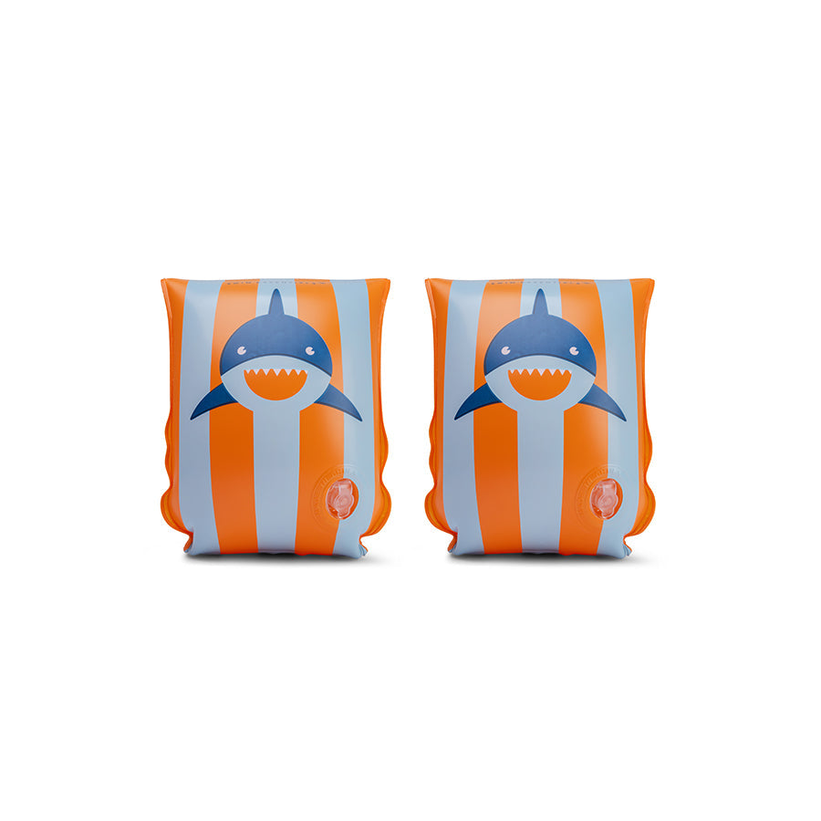 Requin tropical | Bandes de natation bleu orange 2 à 6 ans