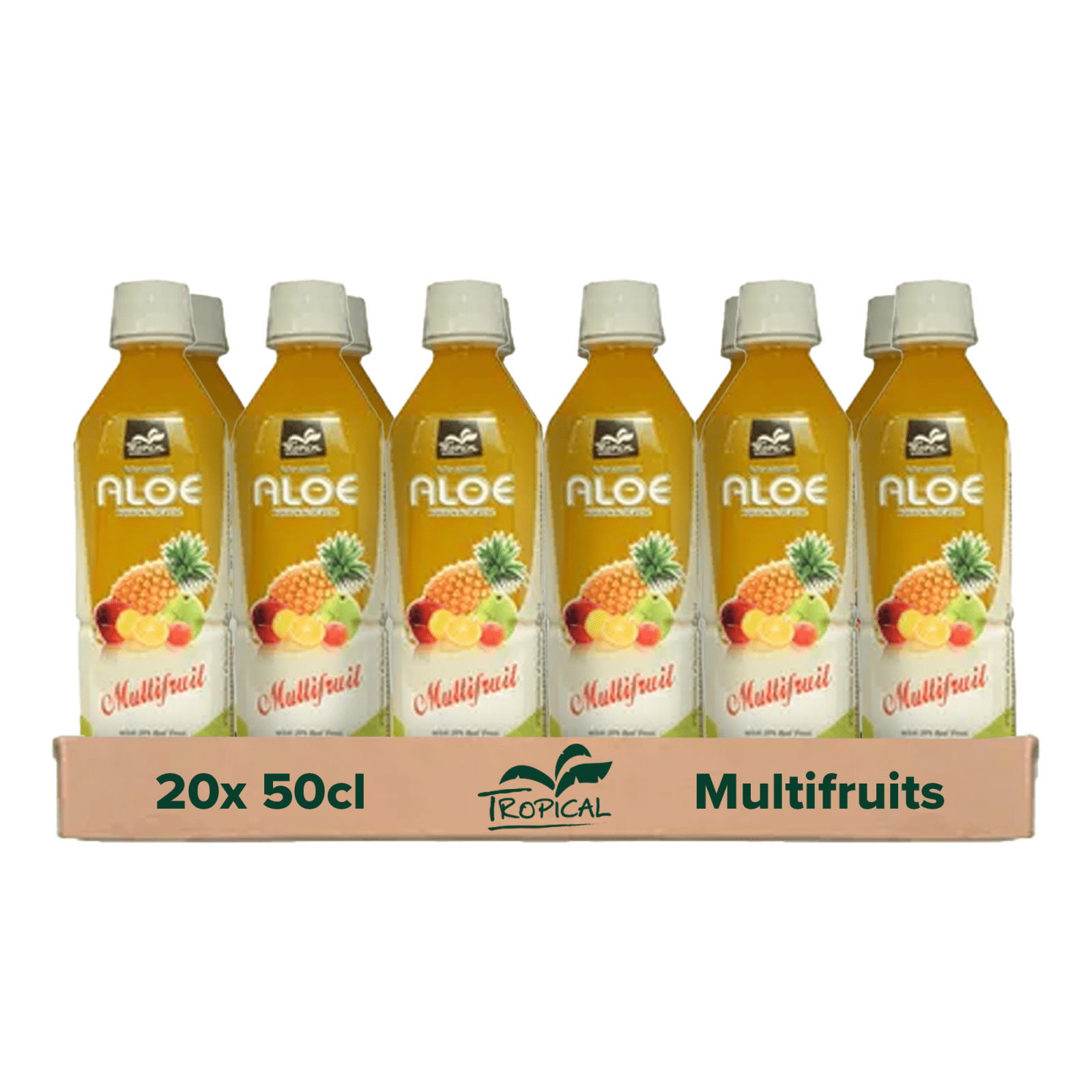 Bouchon multifruits aloe vera tropical (20x 50cl)