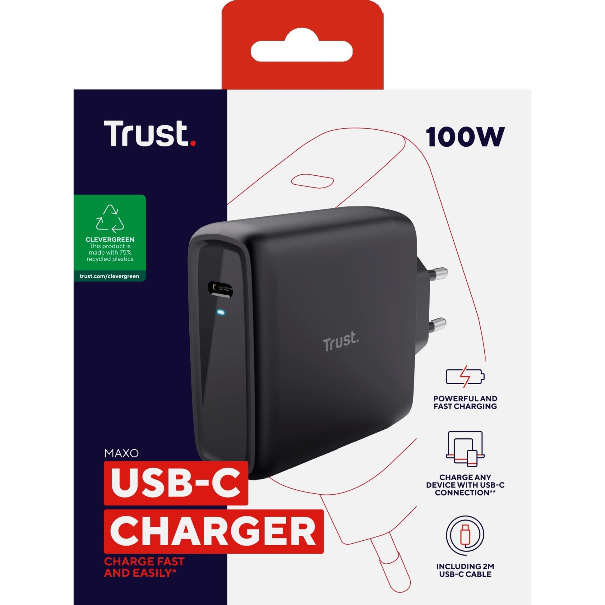 Trust Maxo USB-C Charger de 100 W
