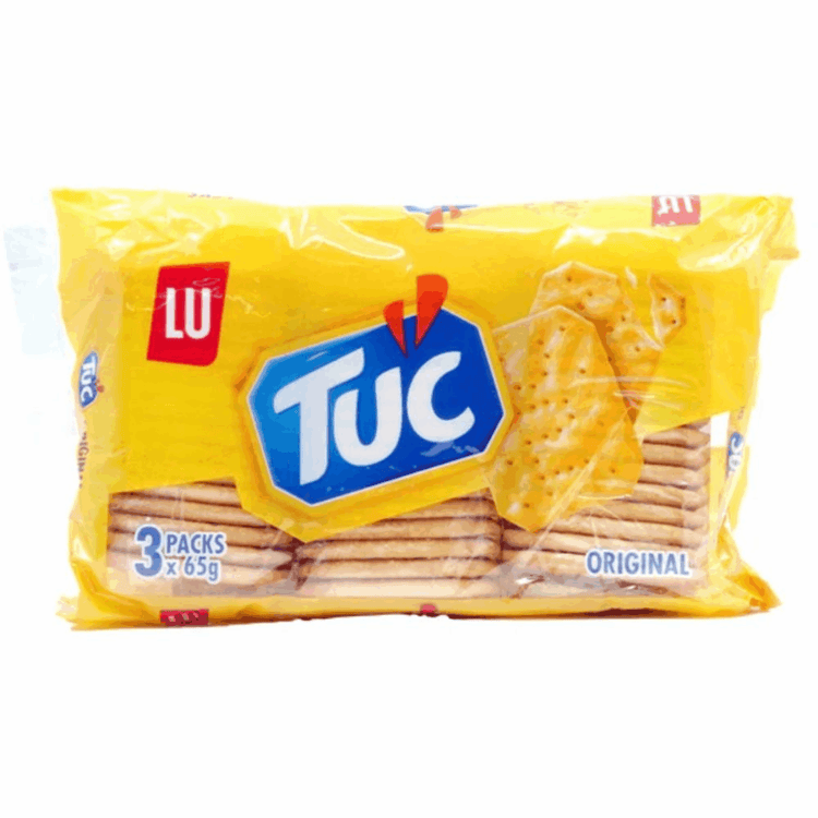 Tuc classique paquet de 3 (12x 195g)