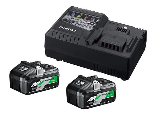 Pack booster Hikoki 2x batterie 18v 8ah + chargeur (nml)