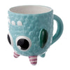 Monstarz Blauw Monster Upside Down Ceramic Mug