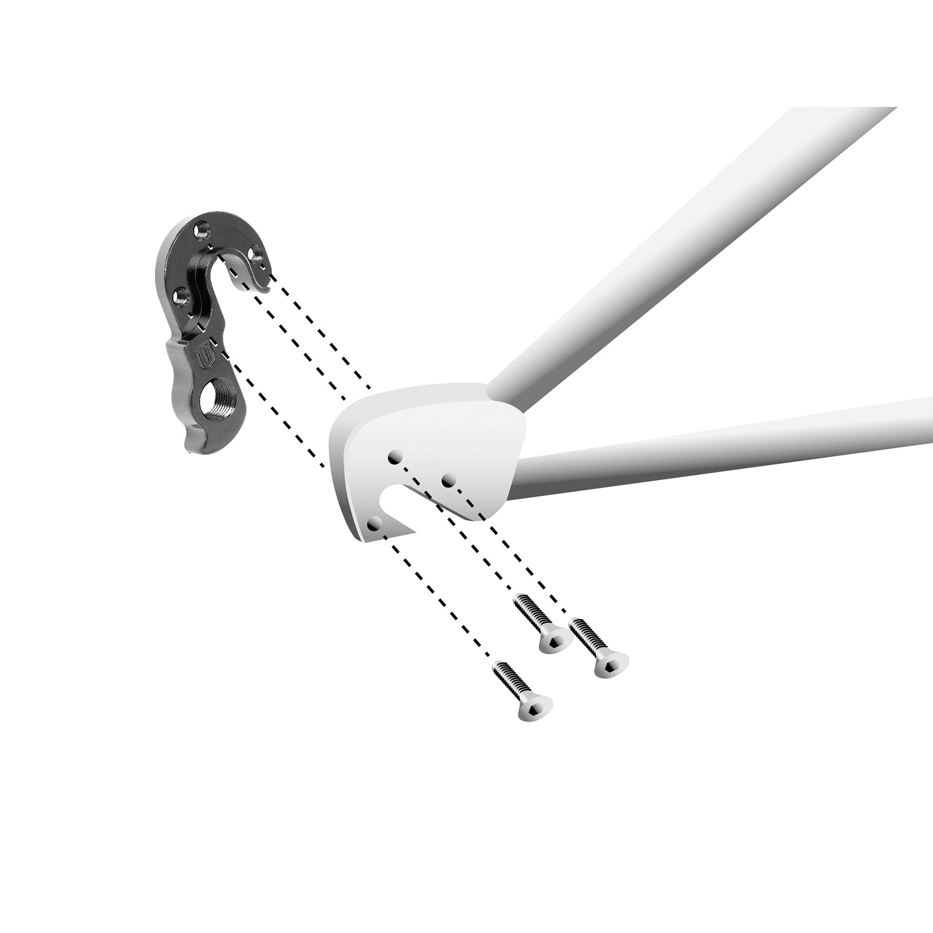 Marwi union cintre de dérailleur gh-326 canyon