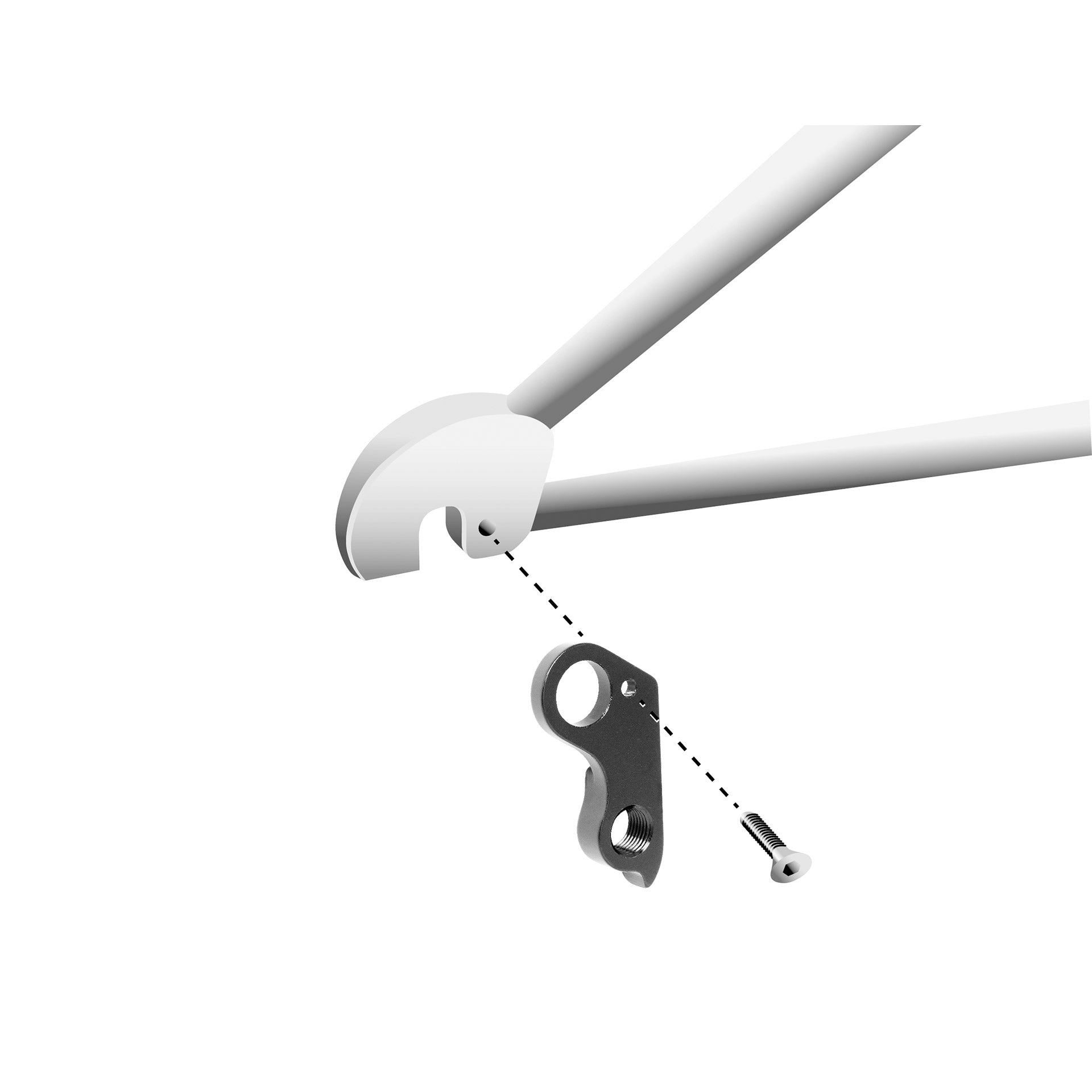 Marwi union dérailleur cintre gh-331 rose, steppenwolf, fezzari