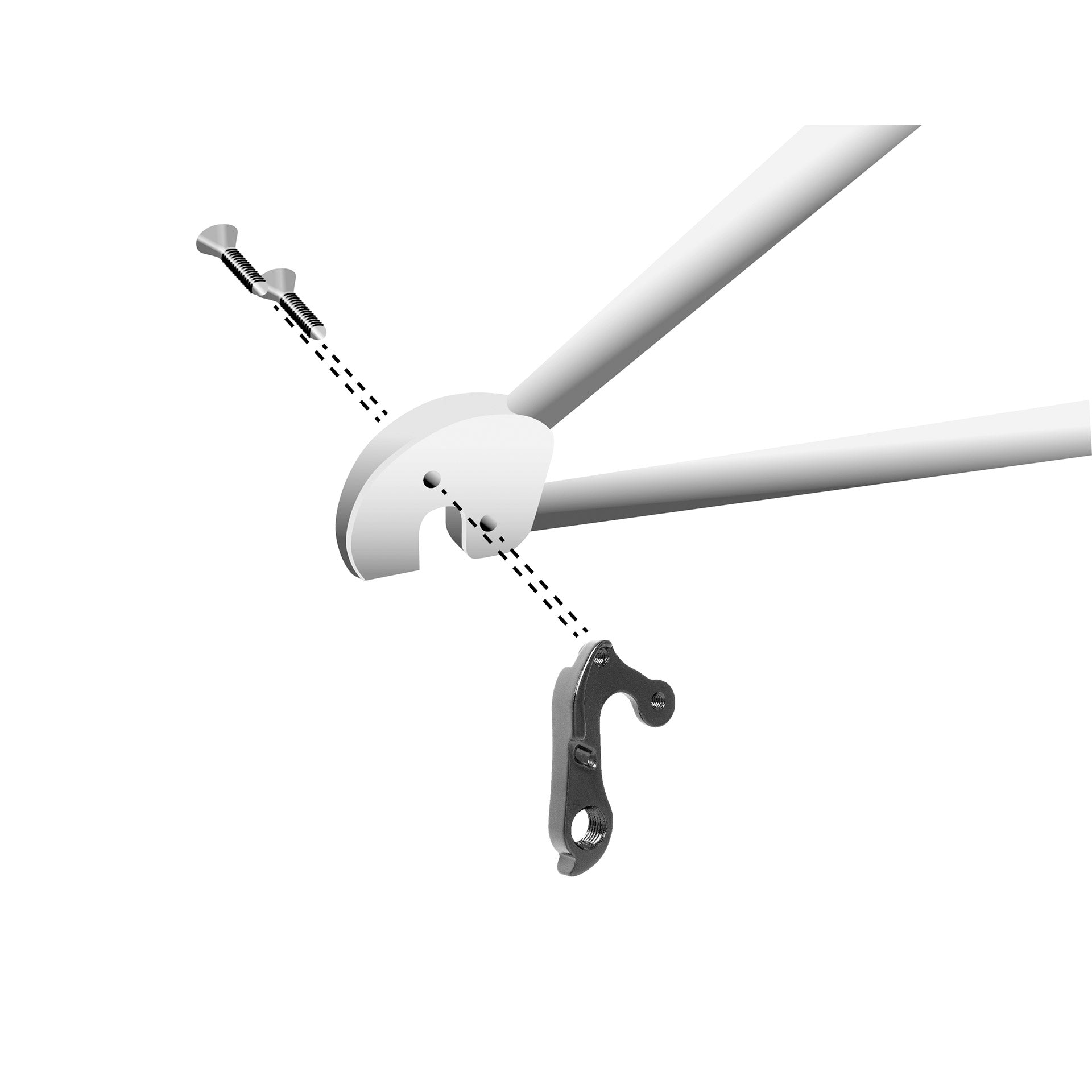 Marwi union cintre de dérailleur gh-332 fidji, tomac