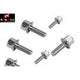 Bofix Sac A 25 échappement Flensbout M6X25 en acier inoxydable