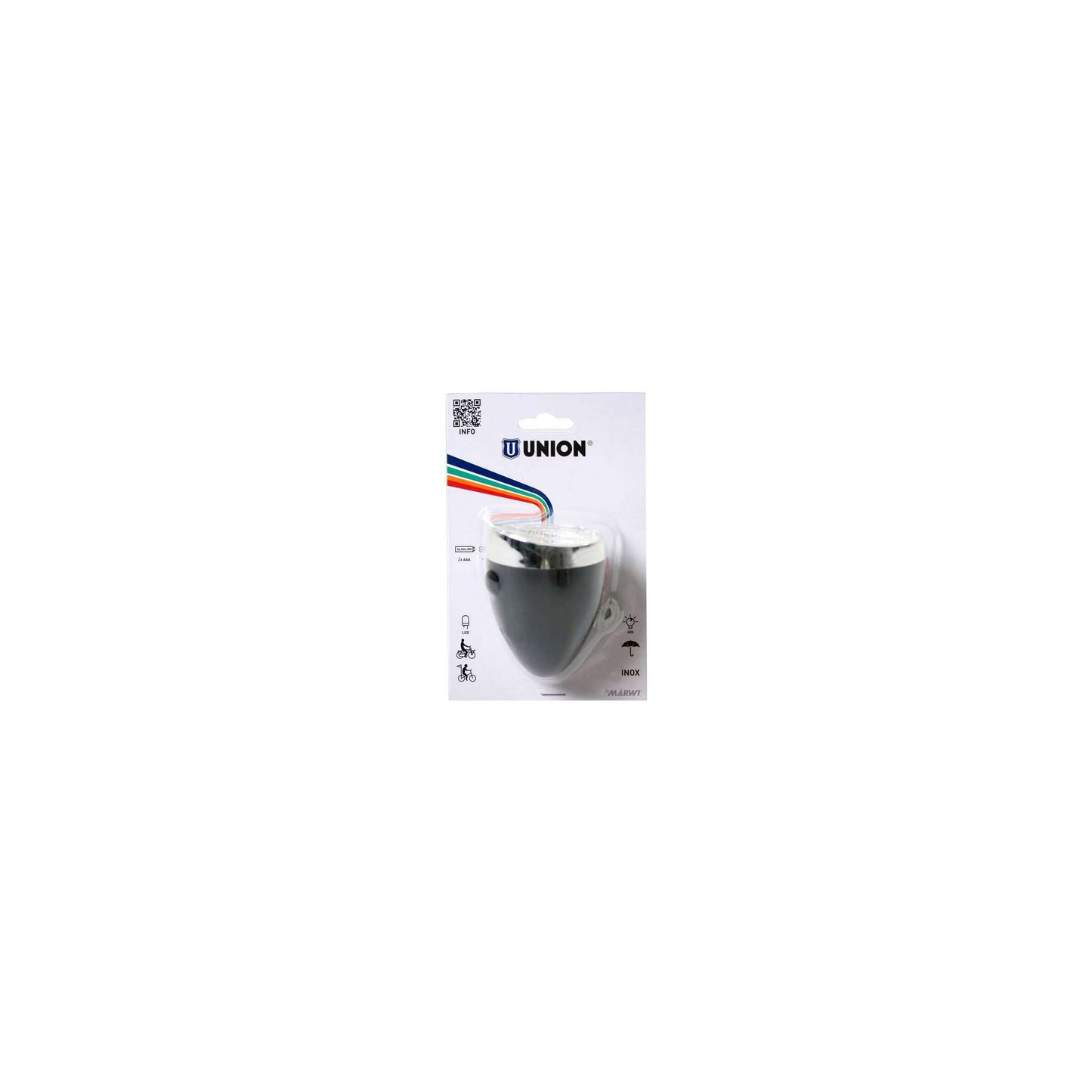 Phare Union UN-4955 Retro Mini Battery Black sur carte
