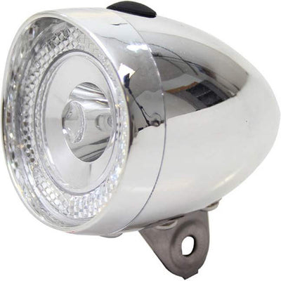 Phare Union UN-4955 Retro Mini Battery Chrome sur carte