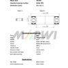Marwi Kogellager CB-082 63802 2RS 15X24X7