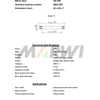 Marwi Kogellager CB-260 6809 2RS 45X58X7