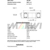 Union Kogellager Max CB-420 688V LLU 8X16X5 Céramique