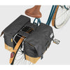 Sac double vélo urbain à l'épreuve urbaine urbaine noir 40L