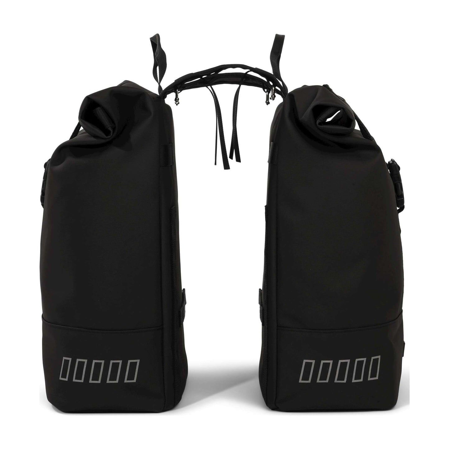 Sac à vélo à vélo à l'étranger à l'épreuve urbaine urbaine 38 litres noirs