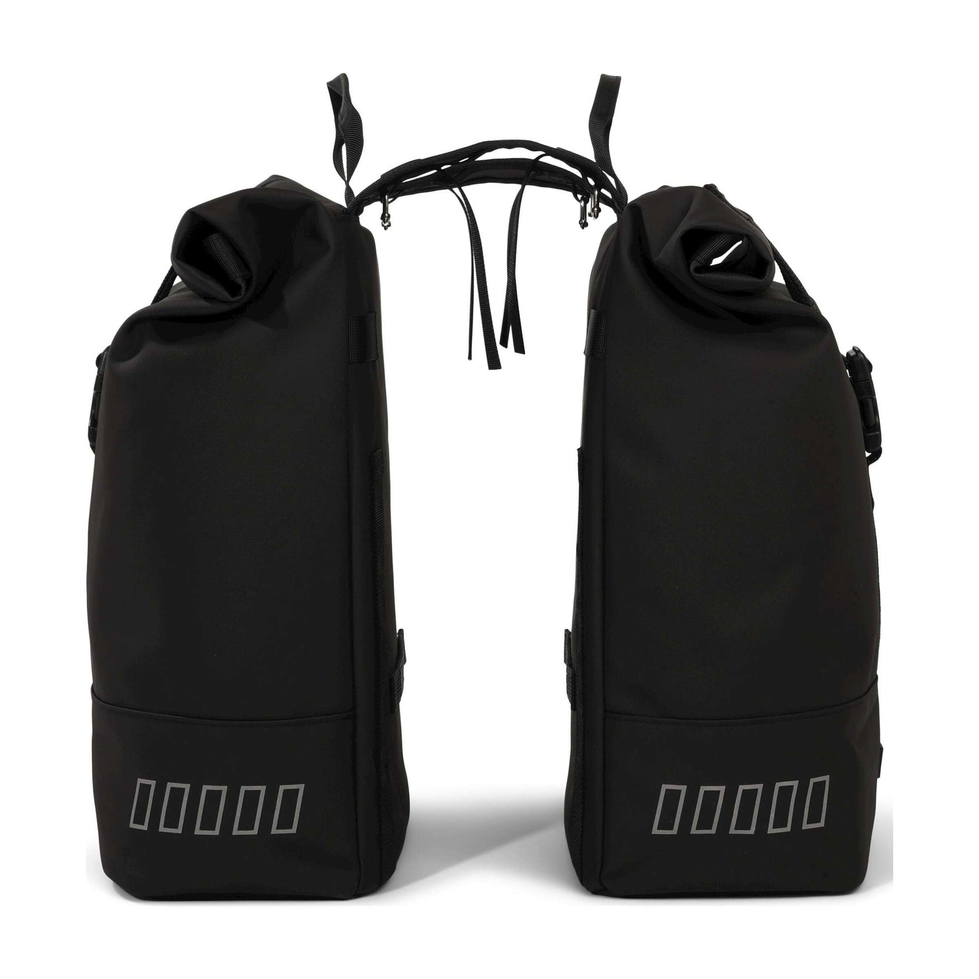 Sac à vélo à vélo à l'étranger à l'épreuve urbaine urbaine 38 litres noirs