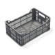 Crate de vélo de l'épreuve urbaine Plastique | Polypropène recyclé | Noir |