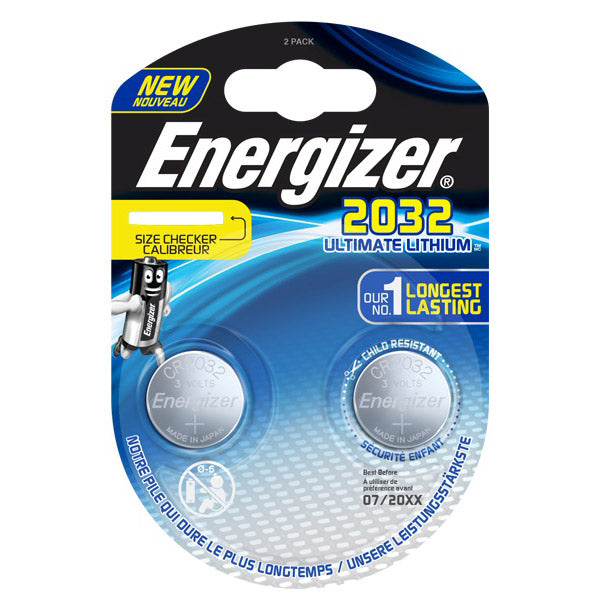 Enerdis Ultimate Lithium 3V CR2032 Blister 2 pièces