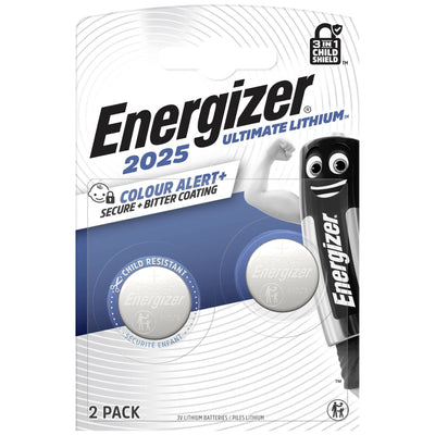 Enerdis pile bouton électrificateur ultime lithium 3v cr2025 (2pcs)