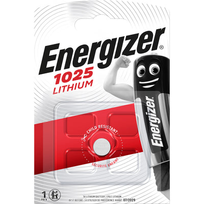 Batterie de la cellule de bouton Enerdis CR1025 Affichage du dépliant 3V