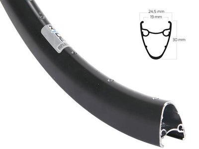 Ryde Rim 28 pouces 622 Dutch 19 Black 32 trous