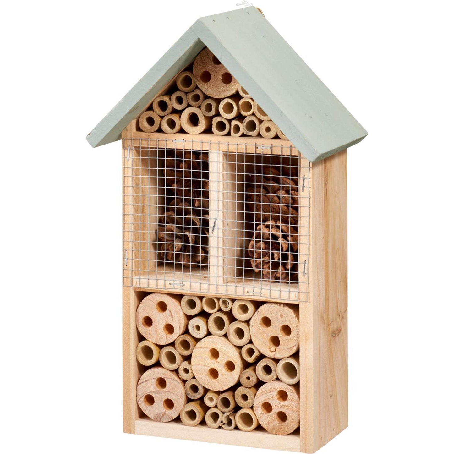 Hôtel à insectes de jardin Pro 17x10x29cm