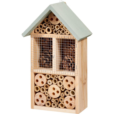Hôtel à insectes de jardin Pro 17x10x29cm