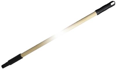 Vikan acier classique 175cm 25 mm bois clair avec pas de vis