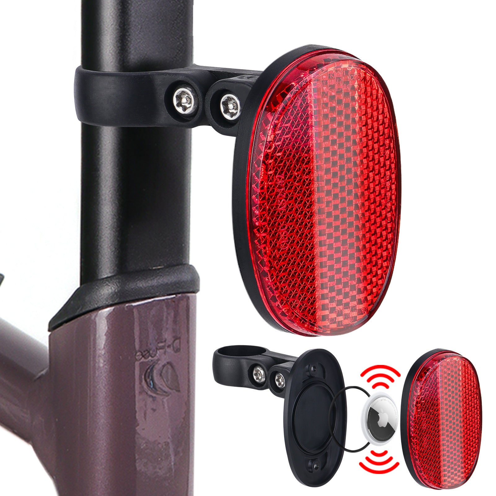 Réflecteur de vélo Volkano pour trace d'étiquette