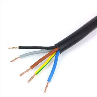 Câble Vmvl 5x2,5qmm noir h05vv-f (rouleau=100m) p.p mtr | Pièces de 100 mètres