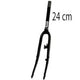 Fourche 28 pouces 1,1 8 filets noir