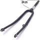 Fourche 28 trekking noir avec sa nok