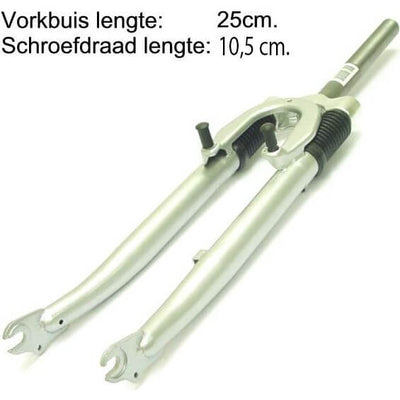 Fourche suspension 28 pouces fil 1.1 8 noir v-brake rollerbrake