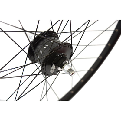 Shimano Roue avant Shimano Dyn. Verrouillage du centre de disque 28 ZW.