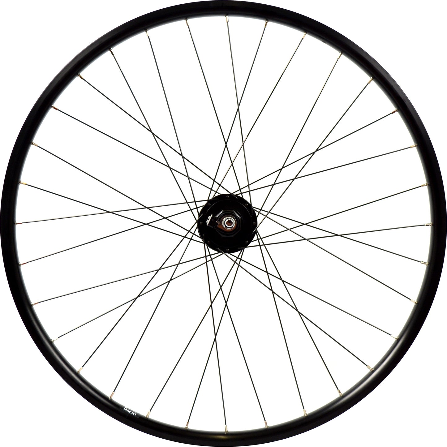 Shimano Roue avant Shimano Dyn. Verrouillage du centre de disque 28 ZW.