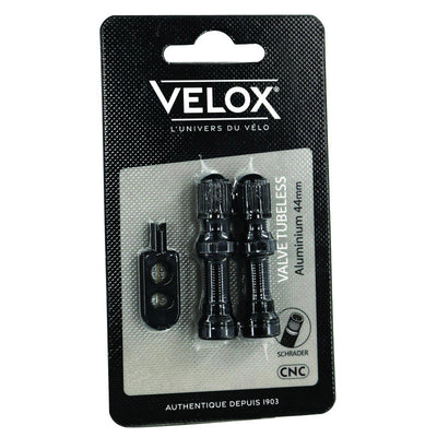 Vellox Valiel Tennessless Schrader 60 mm Alu Black (2e)