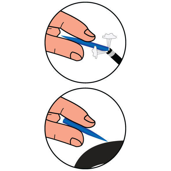 Dissolvant de courroie Velox avec dissolvant de pierres (2 pcs)