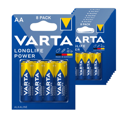 Varta Longlife Power aa blister unique (10x 8 pièces)