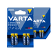 Piles alcalines aaa longue durée Varta (10x 4 pièces)
