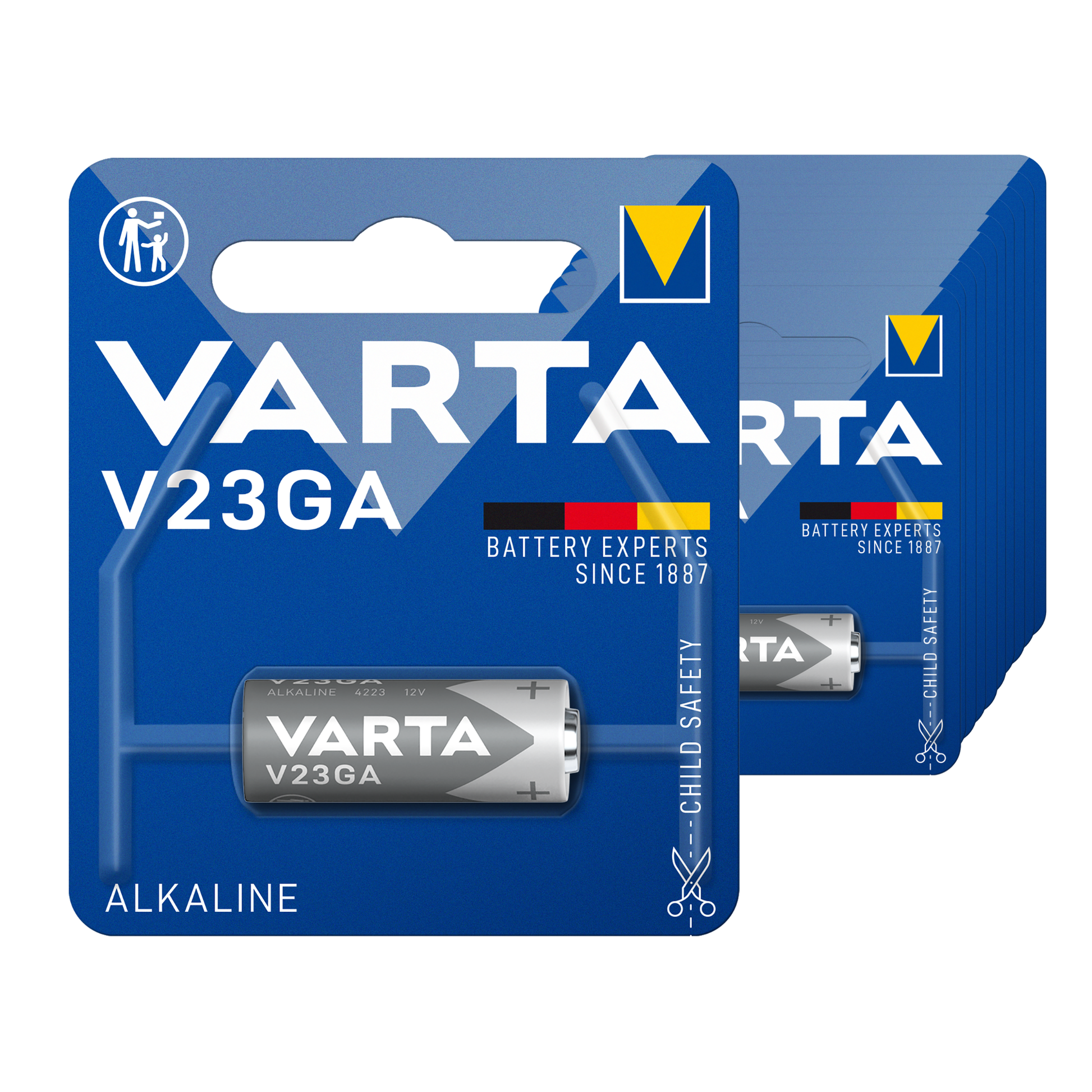 Pile alcaline Varta v23ga 12v (10 pièces)