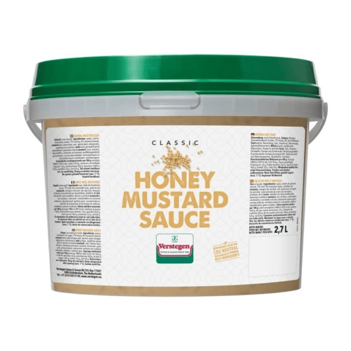 Sauce moutarde au miel Verstegen (2,7 litres)