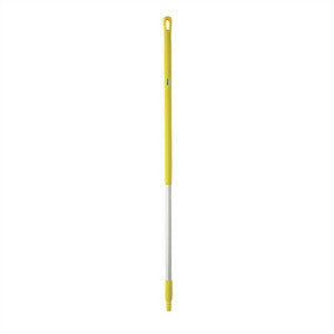 Poignée Vikan aluminium avec poignée jaune (150 33mm)