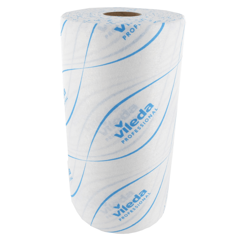Vileda r-micronsolo rouleau blanc-bleu (180 feuilles)