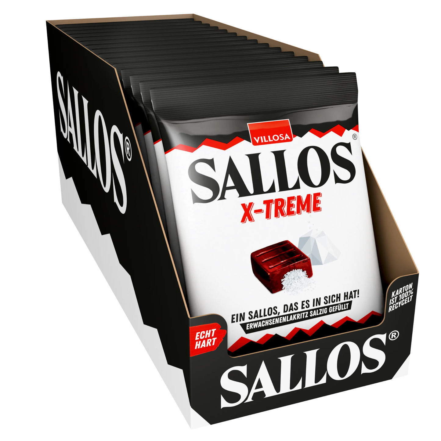 Villosa sallos x-treme (15x 150gr)