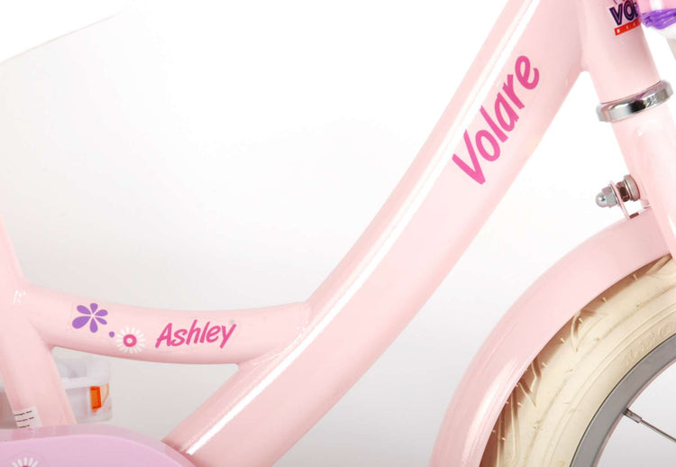 Volare Ashley Children's Bicycle - Girls - 14 pouces - rose - 95% assemblé