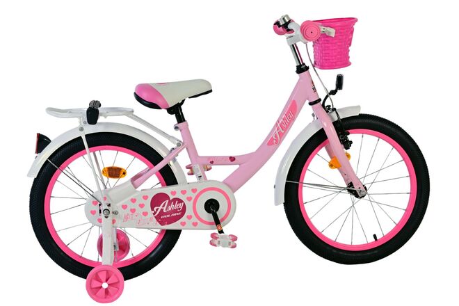 Vélo enfant Volare Ashley - filles - 18 pouces - rose