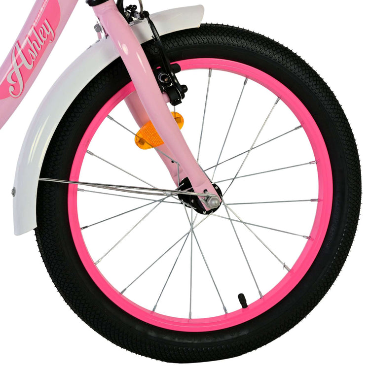 Vélo enfant Volare Ashley - filles - 18 pouces - rose
