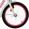 Vélo enfant Volare Ashley - filles - 18 pouces - blanc
